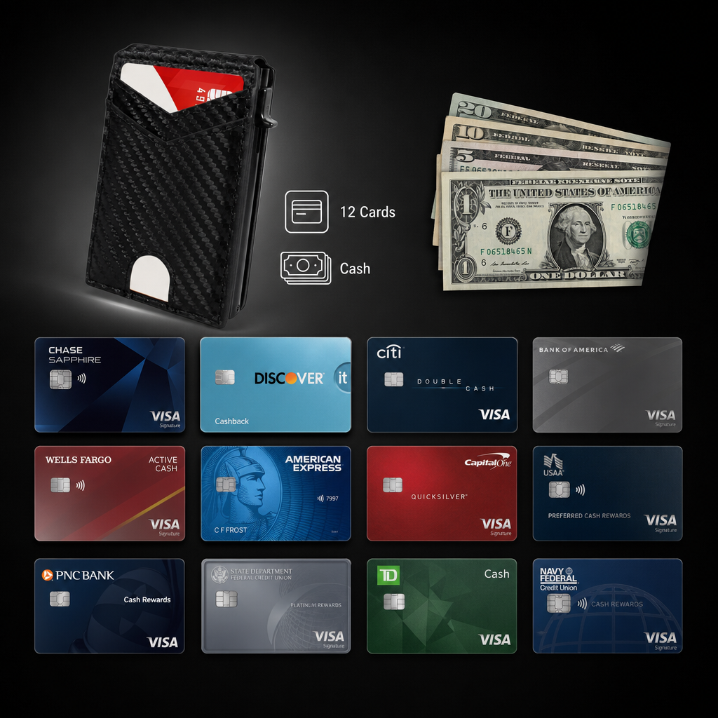 Forge Wallet – Slim RFID Wallet for Men