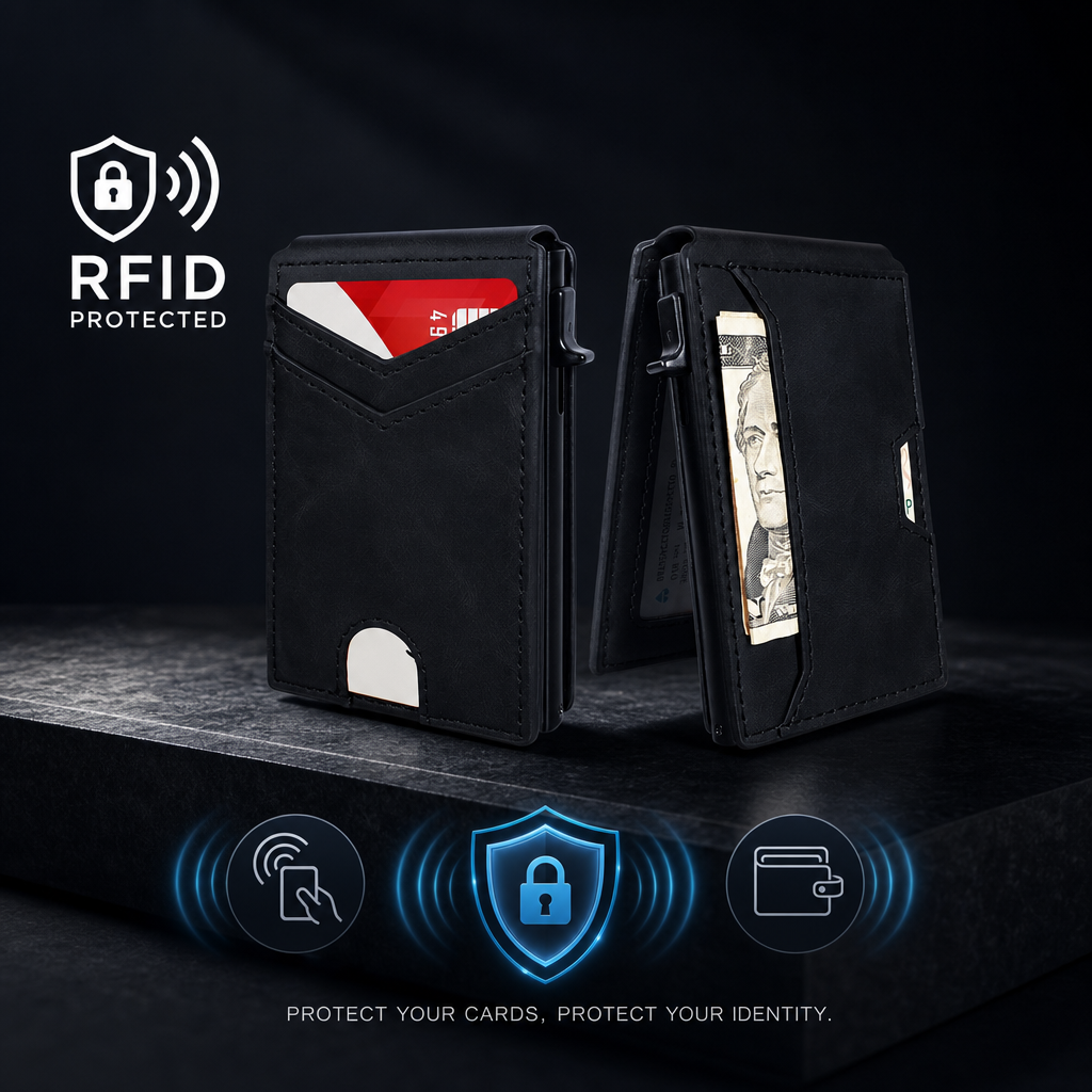 Forge Wallet – Slim RFID Wallet for Men